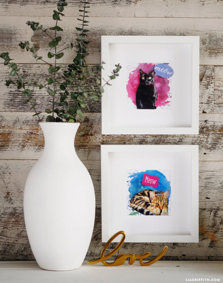 Lia Griffith Framed Pet Portraits