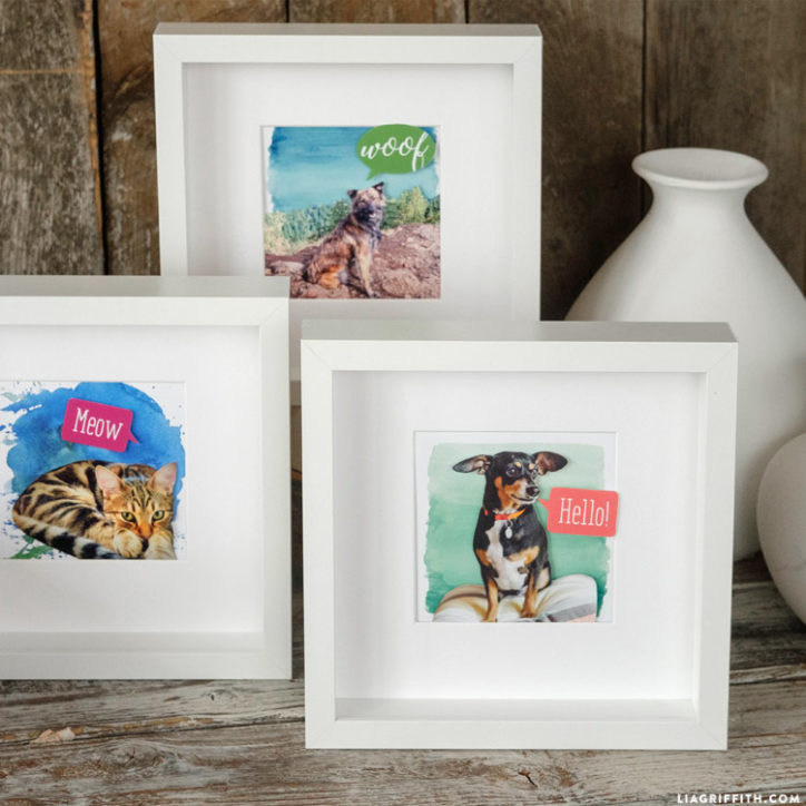 Lia Griffith Framed Pet Portraits
