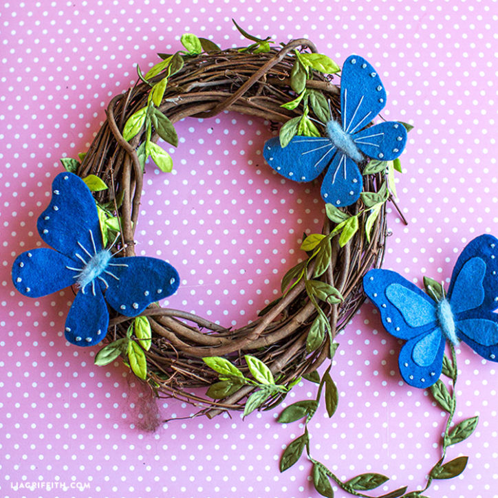 Felt Butterflies Lia Griffith