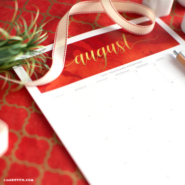 end summer with a bang free printable august calendar