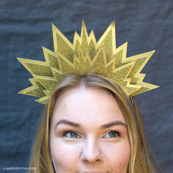 Lia Griffith DIY Sun & Moon Headbands