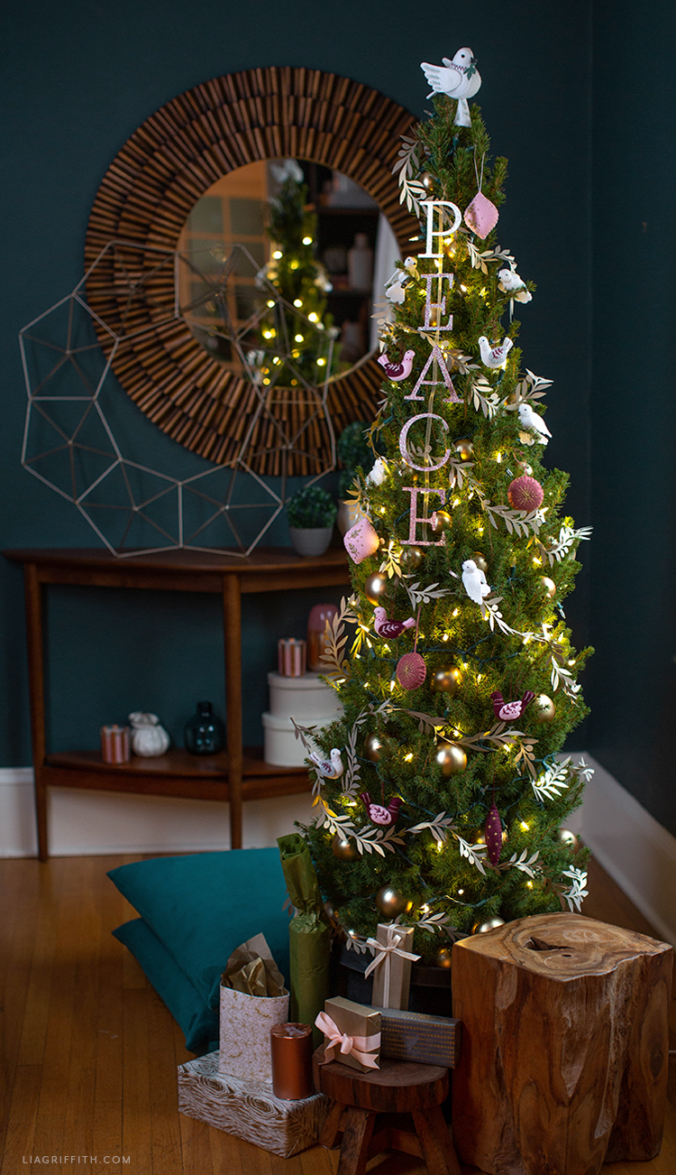 Peace Dove DIY Christmas Tree Decorations Lia Griffith