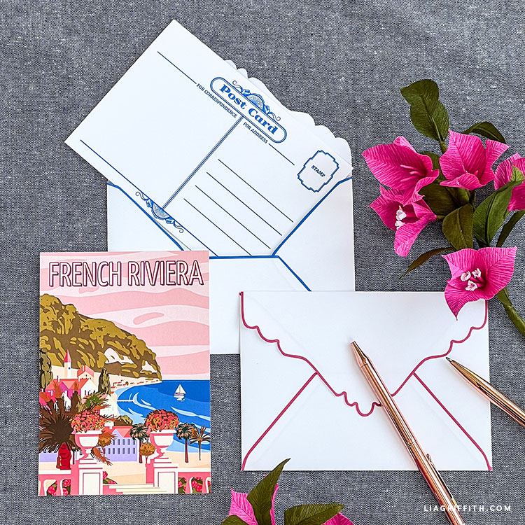 Lia Griffith | Journey Postcard & Classic Envelope